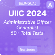 UIIC AO Generalist Mock Test Series